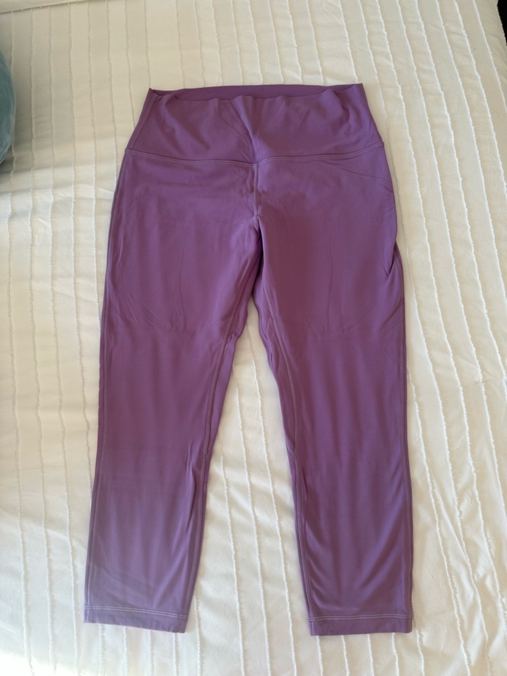 lululemon athletica align cropped 23in Purple Leggings